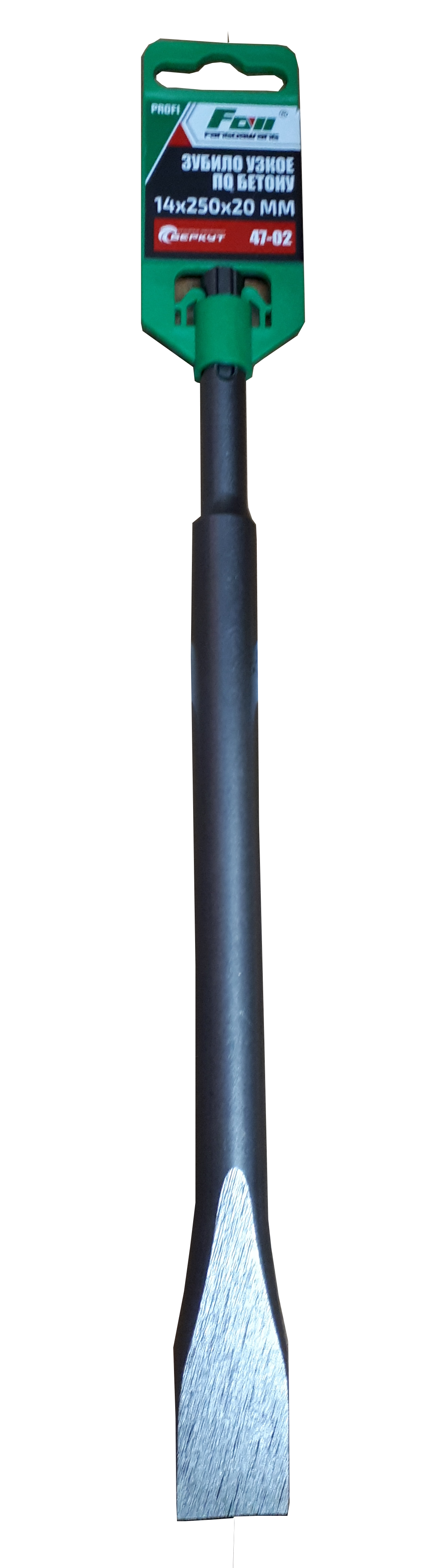 Зубило по бетону плоское SDS Plus 14*20*245мм FDW 47-02 профи