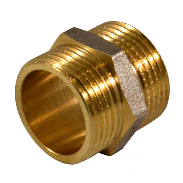 Ниппель 1/2" ш/ш никель