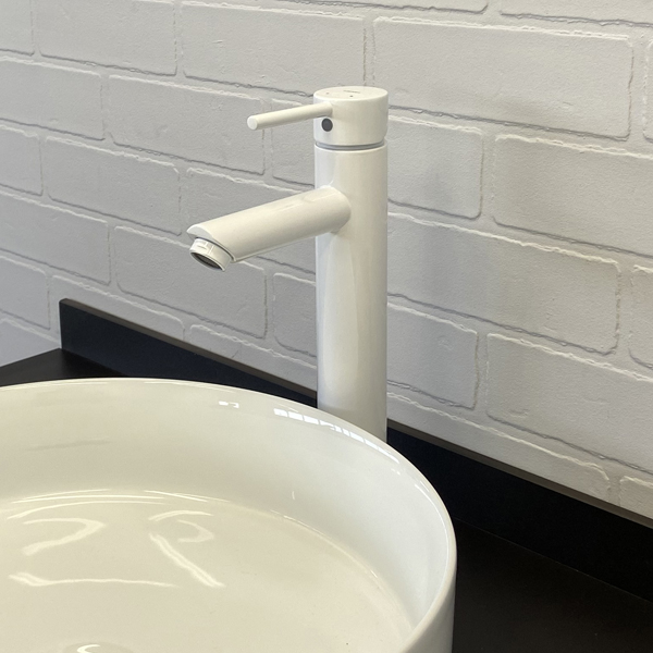 COMFORTY. Смеситель для раковины FC018B-CKBT картридж 35 мм, белый