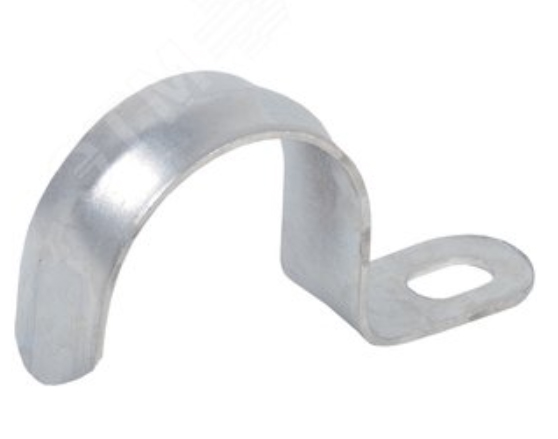 Держатель(Скоба) 19-20мм для металлорукава, однолапковая 