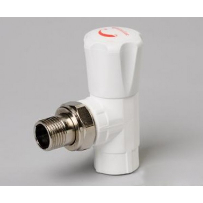 Кран шар PP-R для радиатора угловой 20*1/2 EVER® plast