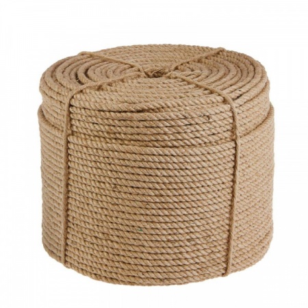 Веревка джутовая d-10мм, 20м