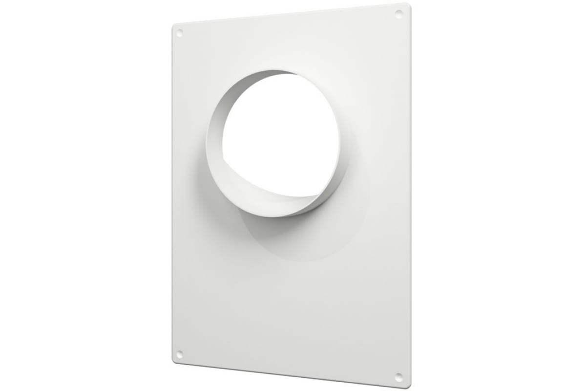 Площадка торцевая 180*250мм с фланцем d=120 мм ЭРА 120ПТП