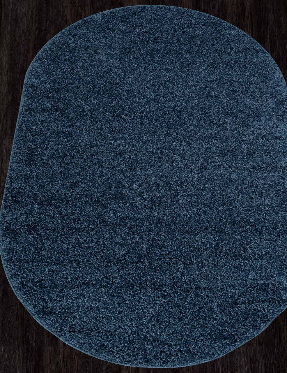 Blue oval. Синий овал