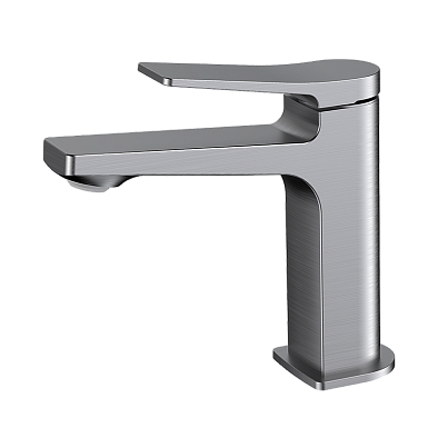 Смеситель раковина OSGARD BRETTA GUN GREY А52013 вороненая сталь