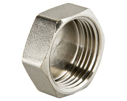 Заглушка с внутр. рез. 1/2" никель