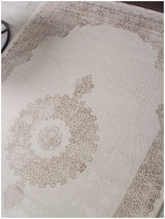 Ковер OASIS KARMEN HALI OC105A CREAM/CREAM 0.8*1.5м