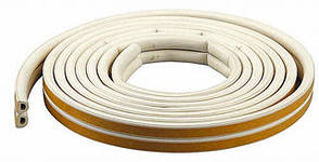 Уплотнитель D белый 12х14 двойной 40м PRAKTISCHE 