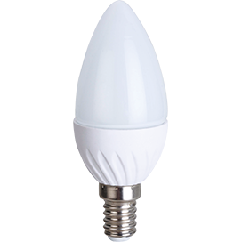 Лампа светодиодная LED-свеча 6Вт 220В Е14 4000K Ecola