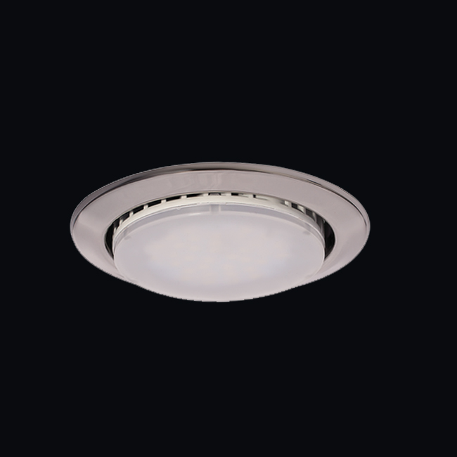 Светильник потолочный GX53 сатин хром