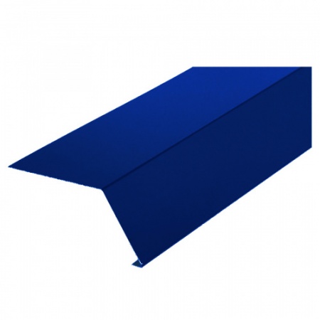 Планка карнизная (100х65 мм) 2м RAL 5002 ультрамарин