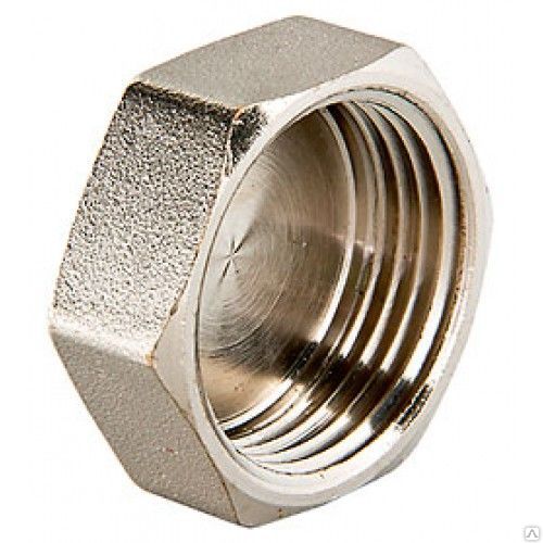 Заглушка с внутр. рез. 3/4" никель