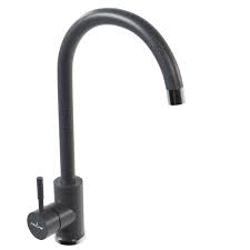 Смеситель кухня MIXLINE ML-GS15 (309) темно-серый высокий излив