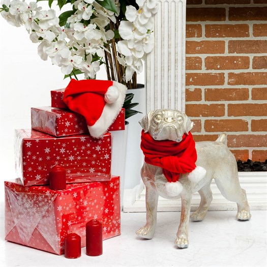 Фигура интерьерная Мопс