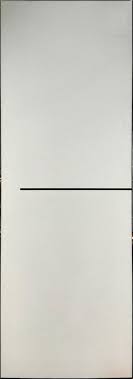 Дверн.полотно Платинум 101 Небраска белая ДГ 800 4-х сторон черная кромка 1/1горизонт  Леском