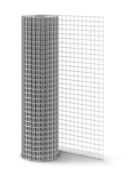 Сетка сварная 20*20 оцинкованная 1,0*10м (1,0мм)