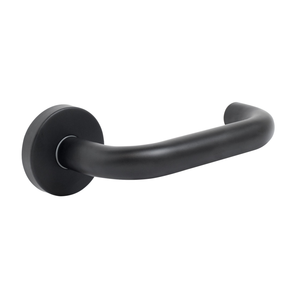 Комплект ручек СТАНДАРТ 0203 SS (60-90) BLACK ЧЕРНАЯ INOX нержавеющая сталь 14872, 