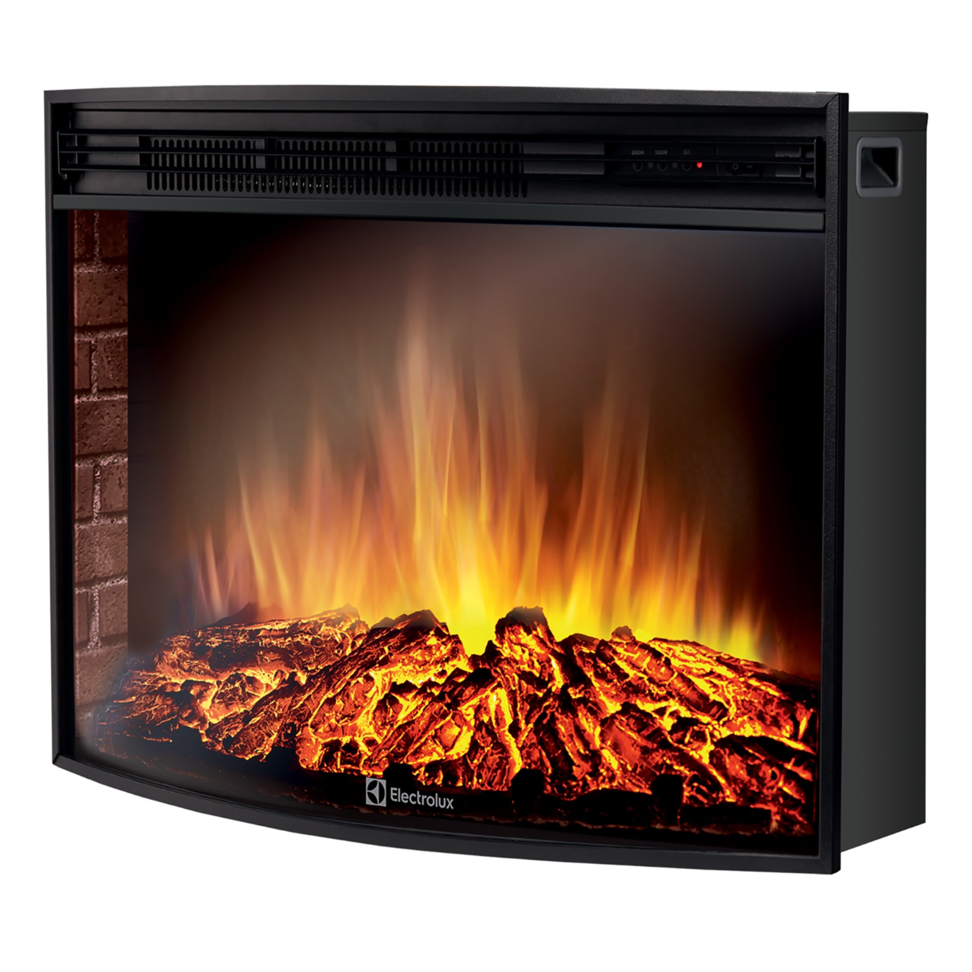 Очаг электрический(камин) EFP/P-2720RLS-N 2,0кВт, 220В,27 дюймов,615х442х252мм, панорама Electrolux