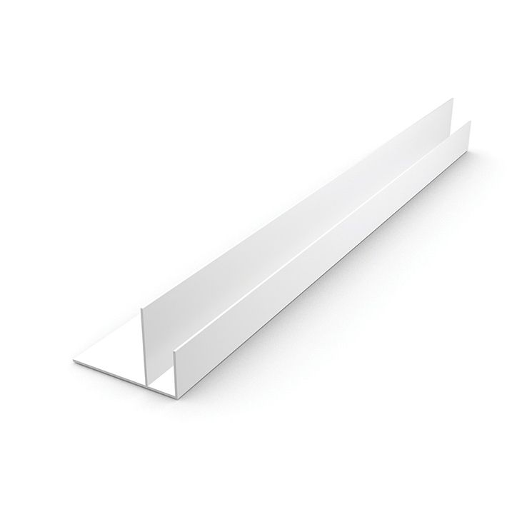 Пластиковый  угол 30 Ф-образный финишн 3м