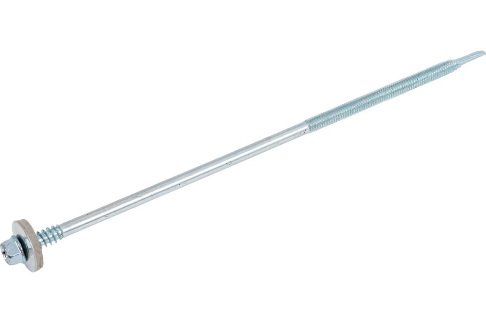 Саморез 6,3х200 оцинк. (Сэндвич) со сверлом