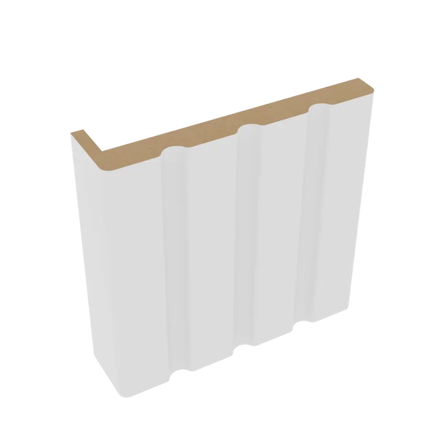 Обналичка Белая Vinyl Классика  24*90*2150 телескоп