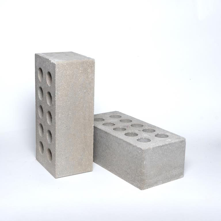 Кирпич гиперпрессованный утолщ. лицевой пустотелый СЕРЫЙ 250x120x88 (240шт)