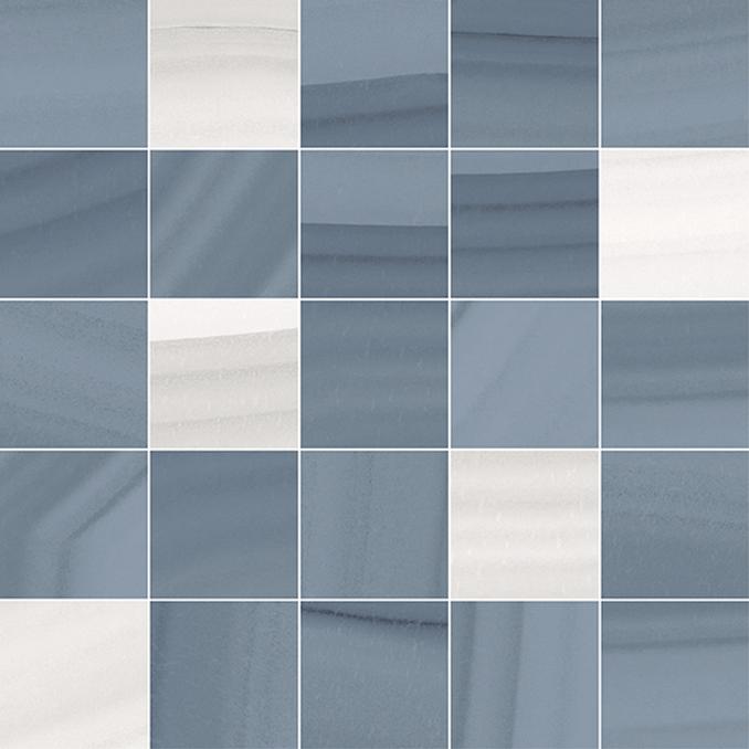 Плитка 250*500 Laparet Space декор мозаичный синий MM34104
