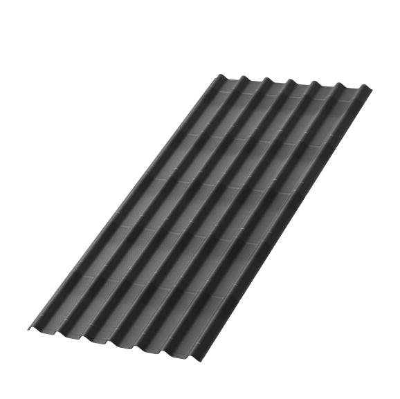 Ондулин черепица 0,96х1,95 графит