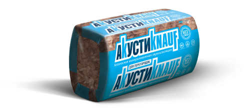 Минплита АкустиКнауф 1.23*0.61*0,05 16шт 0,6м3 (12м2)