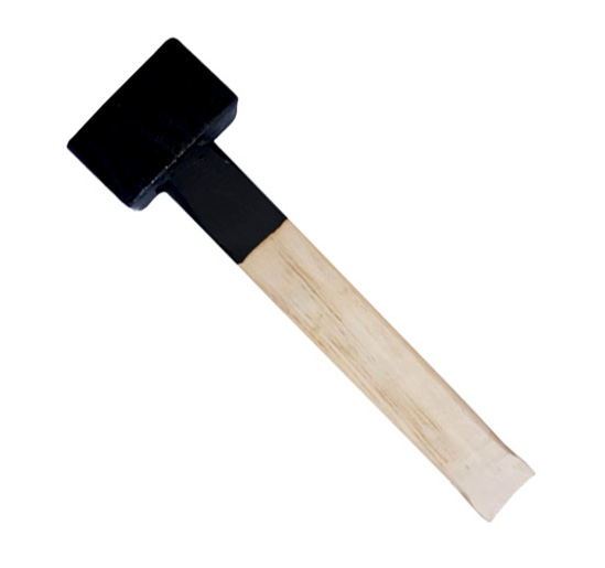 Кувалда литая, дерев.ручка 3000г 38-5-003