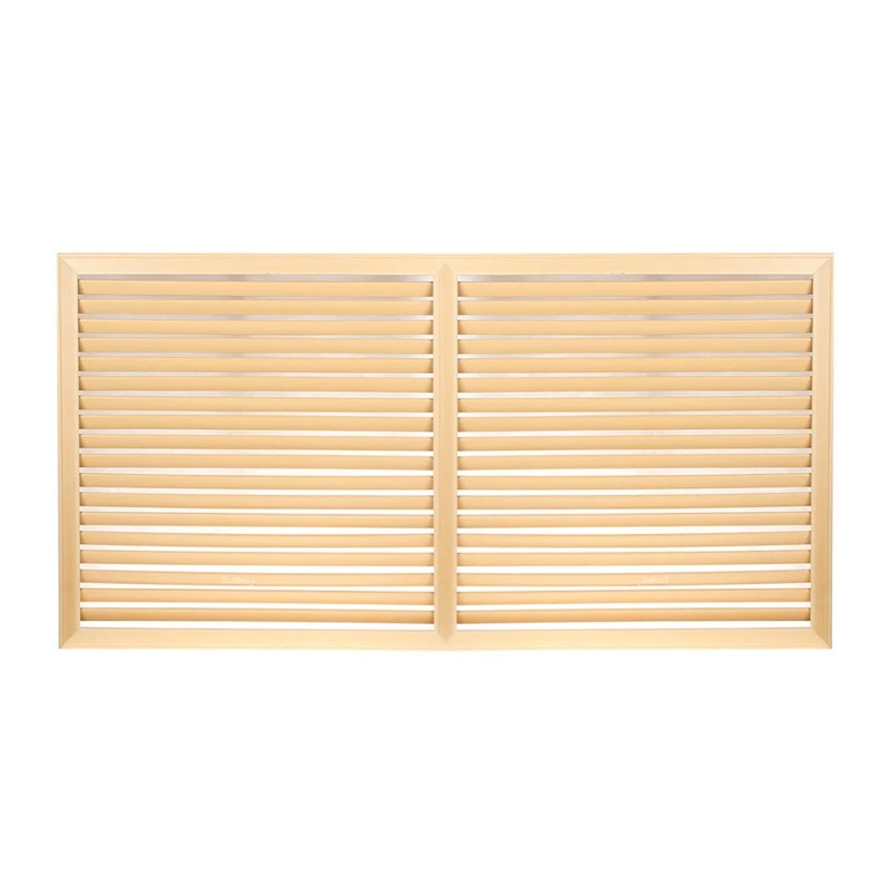 Решетка радиаторная бежевая 600*1200