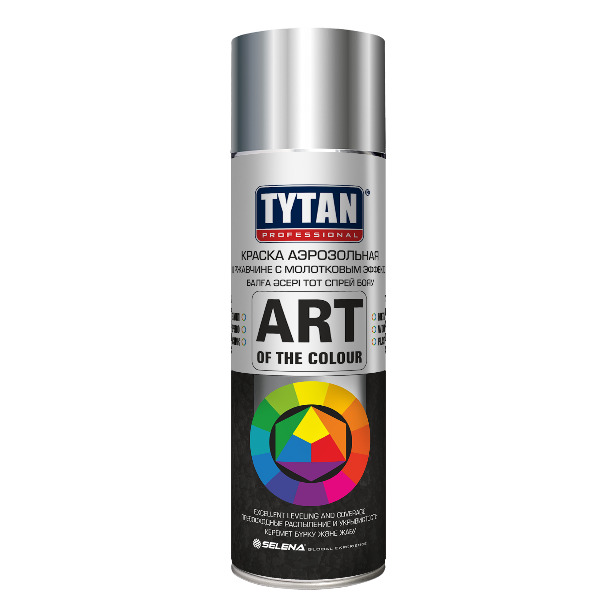 Аэрозоль эмаль TYTAN Professional Серебро с молотковым эффектом