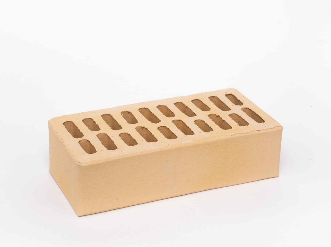 Кирпич керам одинарный лицевой пустотелый М-150 сл.кость Тюмень 540шт