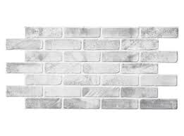 Фартук Листовая панель ПВХ Кирпич серый 3,0м Ур.