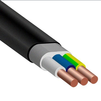 Кабель силовой ВВГнг(А)-LS 3х1.5 плоский ГОСТ 