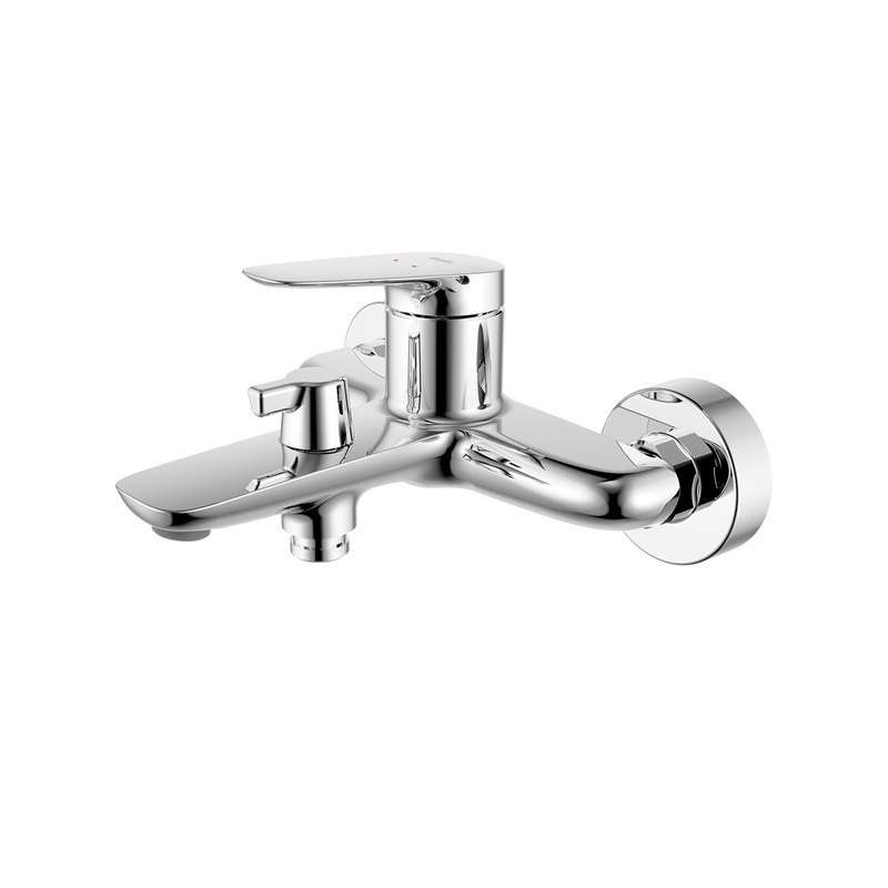 Смеситель ванна IDDIS Zodiac X с коротким изливом без аксес,, глянцевый хром ZDXSB02i02WA