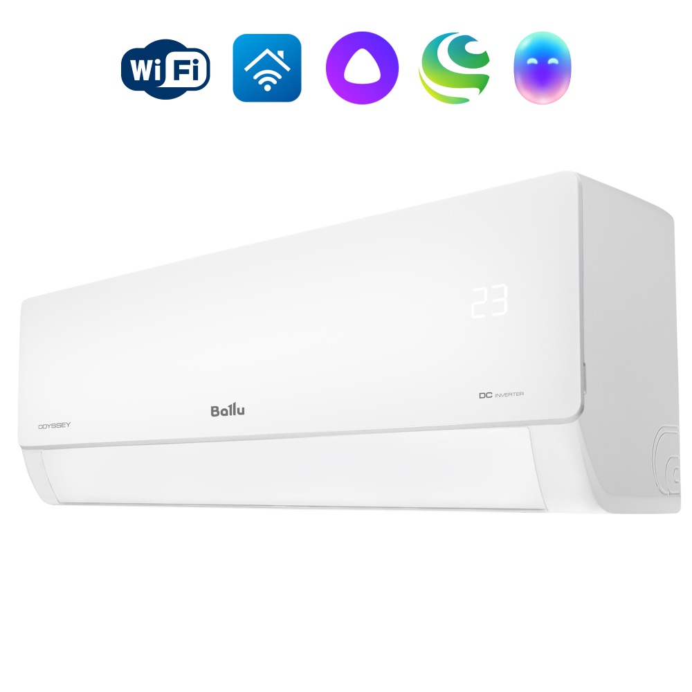 Кондиционер сплит-система инверторного типа Odyssey DC BSOI/10HN8, Wi-Fi опция, до 29м2 Ballu