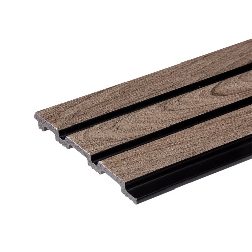 Панель 3D RAIL 120*10*2700 мм, вспен.полистирол, Дуб антик