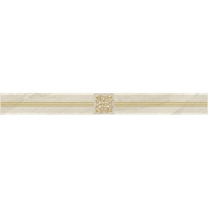 Плитка 63*600 Laparet Royal бордюр бежевый