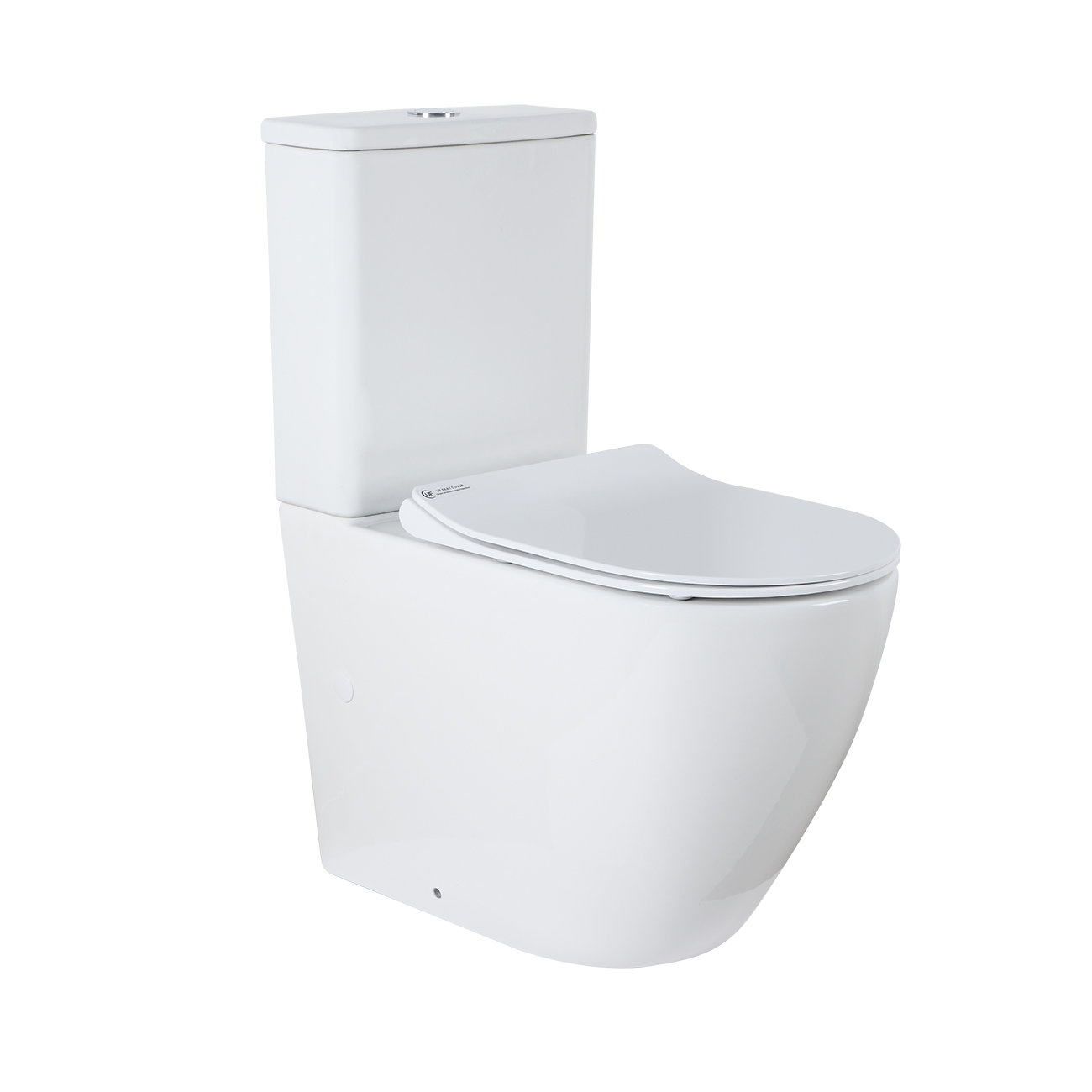 Унитаз-компакт Azario Grado безободковый, сиденье с микролифтом AZ-2141