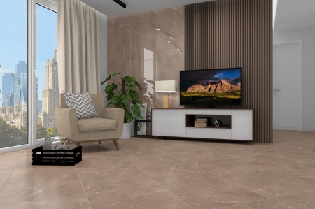 Керамогранит 600*600 Laparet Vitrum Grey серый полированный