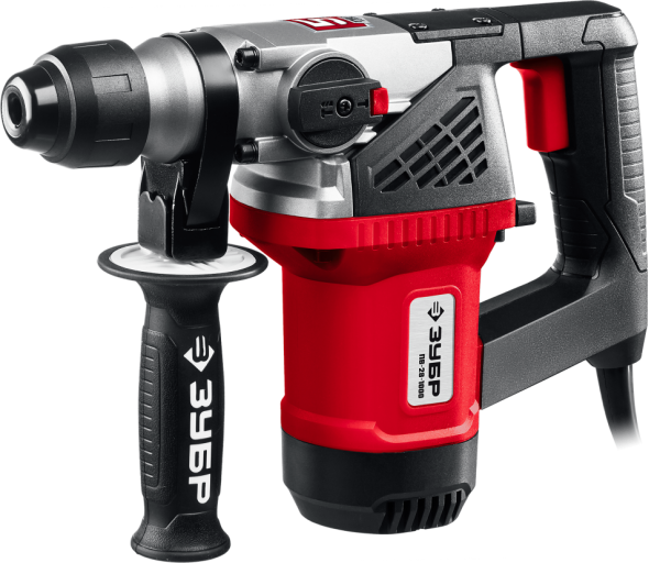 Перфоратор SDS-plus вертикальный ПВ-28-1000, 1000Вт, 3 режима, 4,0Дж, кейс ЗУБР