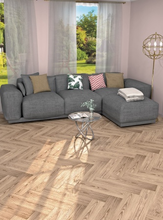 Керамогранит 151*600 Laparet Italo каштановый