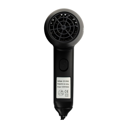 Фен д/волос 1,2кВт, черный GFmark 6813