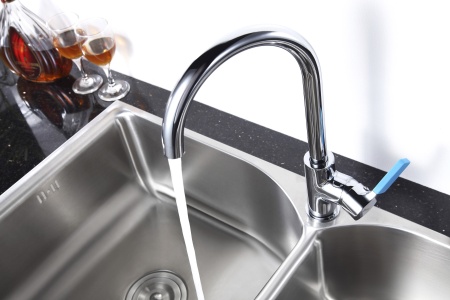 Смеситель кухня Лемарк Аура LM0605C Чехия поворотн.