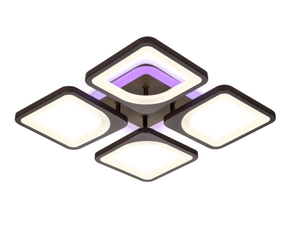 Светильник светодиодный FA442/4 CF кофе 78W  520*520*80 ПДУ 