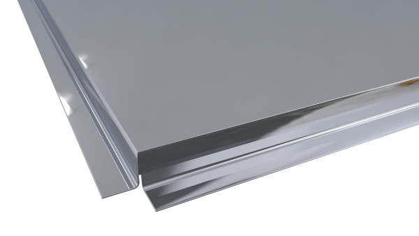 Потолок подвесной Кассета 60*60 Тегулар суперхром хром