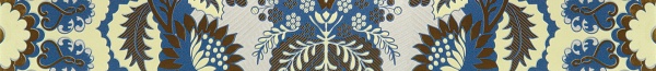 Плитка 600*65 GC Эрантис синий бордюр