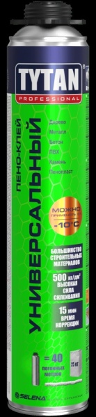 Клей-пена TYTAN Professional Универсальный всесез. от -10°С, 750мл 