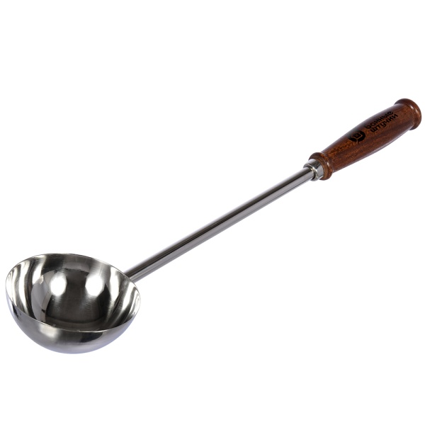 Ковш д/бани из нержавеющей стали 0,45м 32032